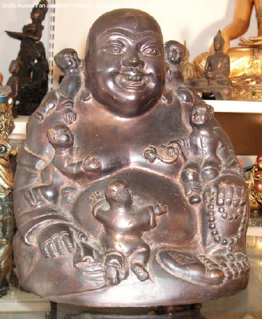 Glück bringender Buddhstatue aus China